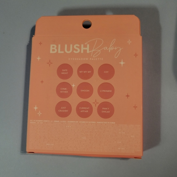 ColourPop 9-Pan Eyeshadow Palette: Blush Baby (Pinky Nude Tones), NIB - Picture 9 of 9
